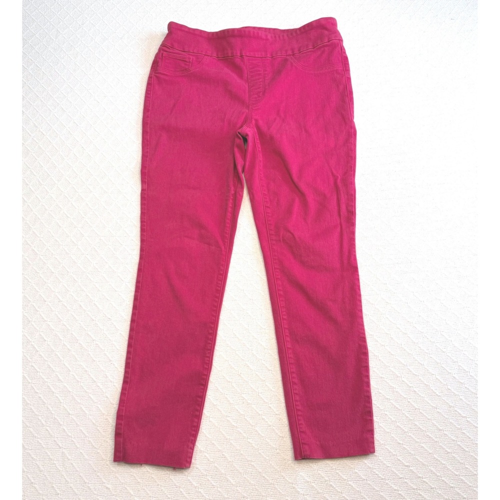 Chicos Jeggings Magenta Pink Stretch Pull On Pants Size 0.5R 6R 570248127